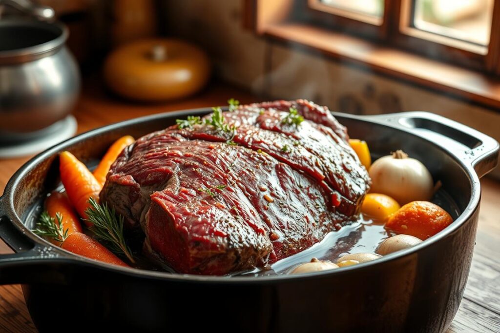 Traditional Pot Roast Preparation Traditional Pot Roast Preparation